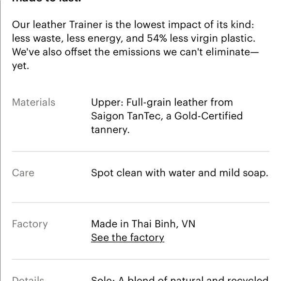 🖤 Everlane Tread leather sneakers - Picture 7 of 8